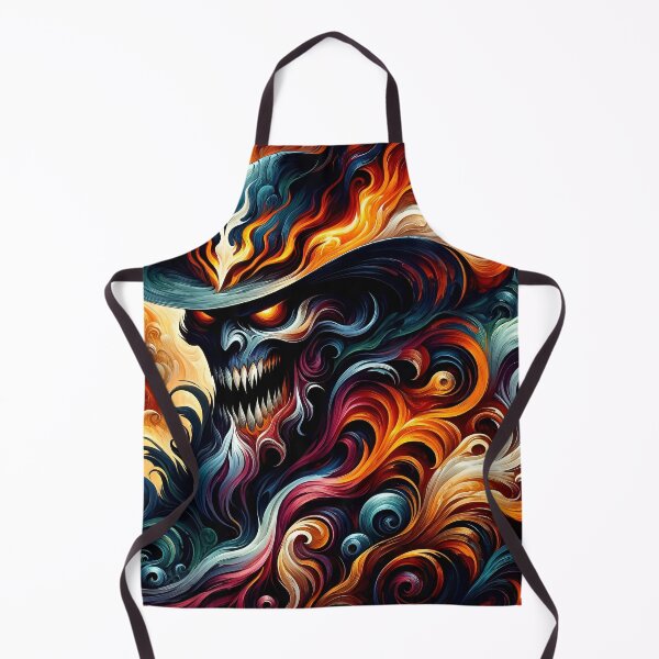 Item preview, Vortex of the Damned: The Flaming Skull designed and sold by mahajone.