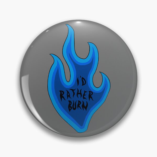 Item preview, I’d Rather Burn designed and sold by Bummer-Bear.