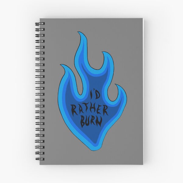Item preview, I’d Rather Burn designed and sold by Bummer-Bear.