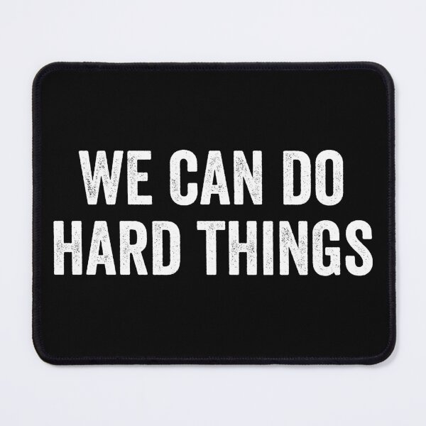 Item preview, We Can Do Hard Things - Growth Mindset designed and sold by kevzadevinca.