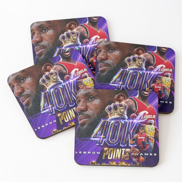 Item preview, Lebron James 40k Points Graphic designed and sold by socialarmour.