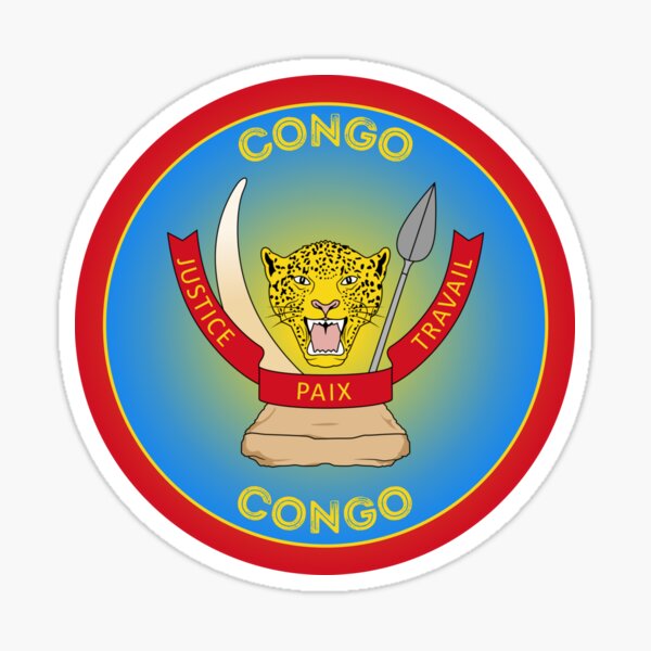 Item preview, DR Congo Patriotic Circle designed and sold by PatrioticElixir.