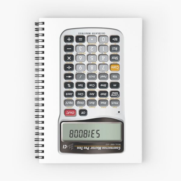 Item preview, Old School Calculator Joke Boobies Graphic Funny Humor Maths Science designed and sold by socialarmour.