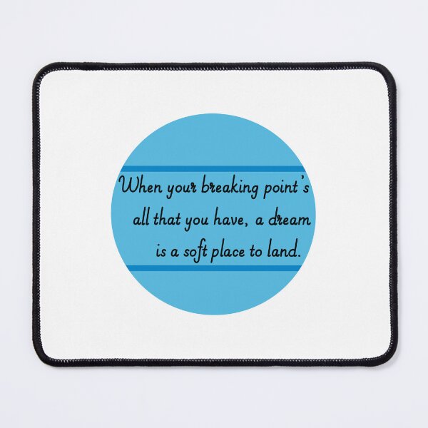 Item preview, A dream is a soft place to land. designed and sold by Avarie ✨.