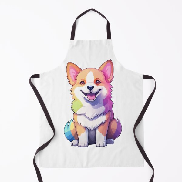 Item preview, Rainbow Corgi designed and sold by PrintPulseInk.