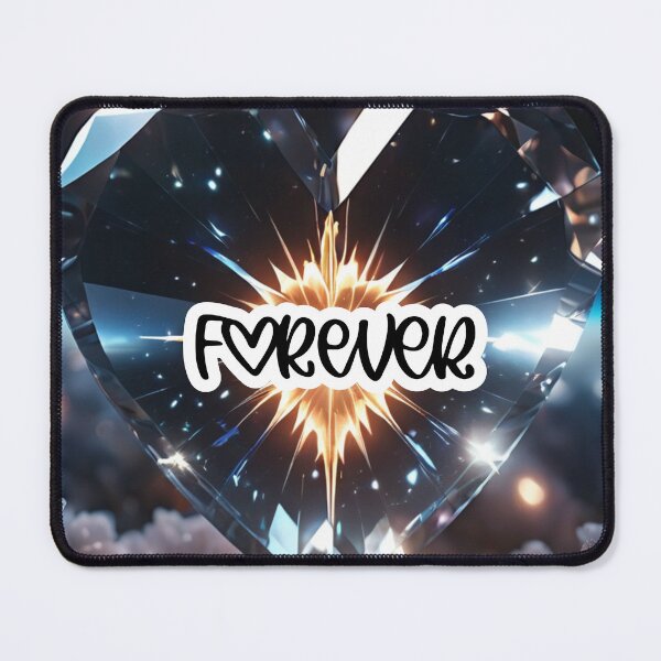 Item preview, Crystal Heart Forever Anatomic Love Inspiration Gem Space designed and sold by socialarmour.