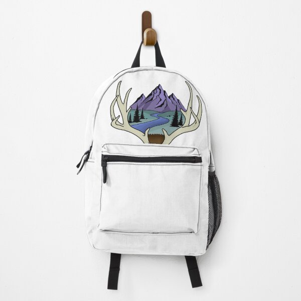 Item preview, Antler Mountainscape designed and sold by Mackenzie "Kenzie" Janveaux.