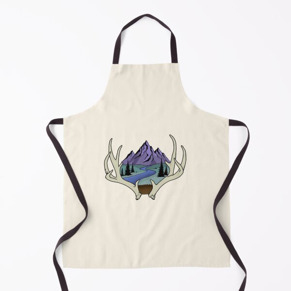 Item preview, Antler Mountainscape designed and sold by Mackenzie "Kenzie" Janveaux.
