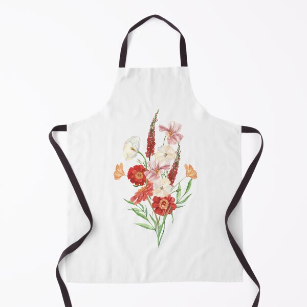 Item preview, Flower Bouquet Natural Wildflowers Red designed and sold by socialarmour.