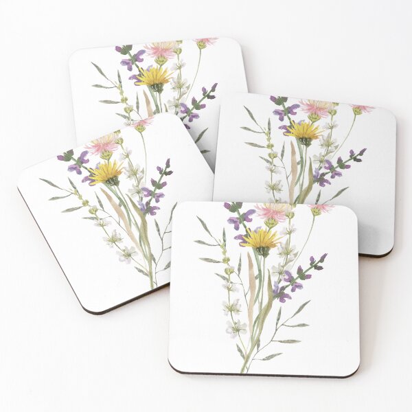 Item preview, Flower Bouquet Natural Wildflowers designed and sold by socialarmour.