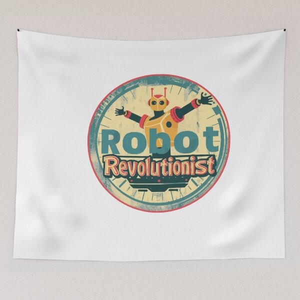 Item preview, Robot Revolutionist designed and sold by GalacticLabs.
