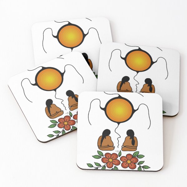 Item preview, Sun and Flowers Indigenous Art designed and sold by Mackenzie "Kenzie" Janveaux.