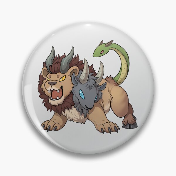 Item preview, Lil Chimera designed and sold by SleepingFoxArt.