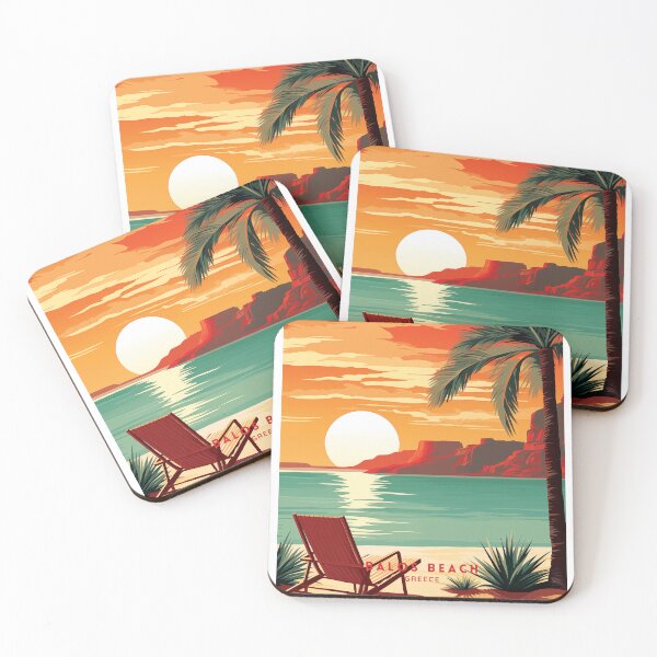 Item preview, Balos Beach Bliss: Greece designed and sold by NeuralVibe.