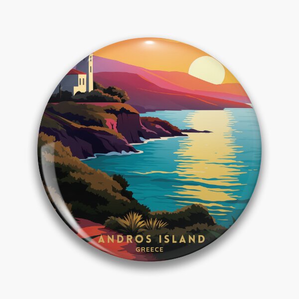 Item preview, Andros Island: Aegean Essence in Art designed and sold by NeuralVibe.