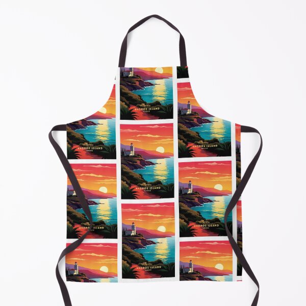 Item preview, Andros Island: Aegean Essence in Art designed and sold by NeuralVibe.