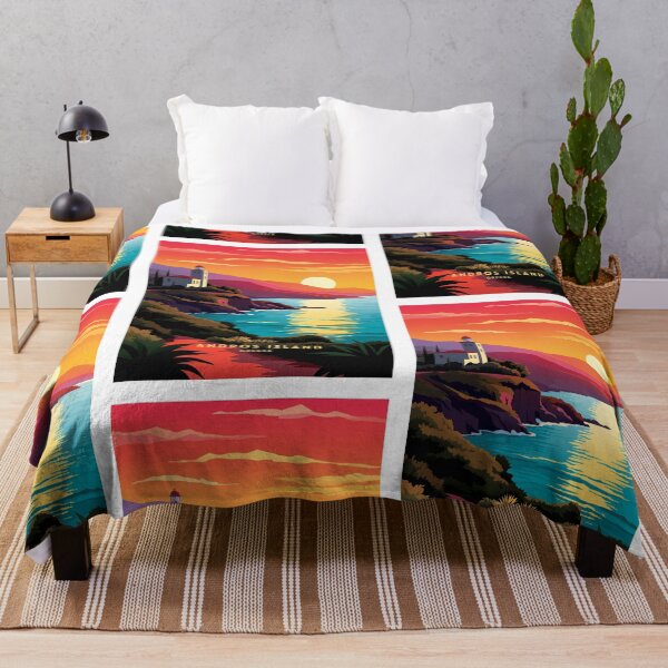 Item preview, Andros Island: Aegean Essence in Art designed and sold by NeuralVibe.