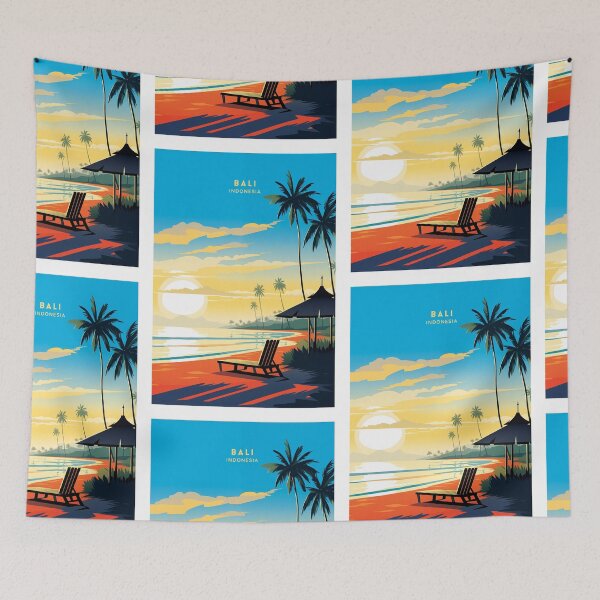 Item preview, Bali: Vibrant Tropical Bliss designed and sold by NeuralVibe.