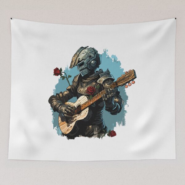 Item preview, Medieval Punk Guitarist designed and sold by GalacticLabs.