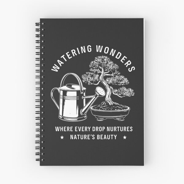 Item preview, WATERING WONDERS: A Grayscale Tribute to Nature's Beauty, One Drop at a Time designed and sold by SplashTastic.