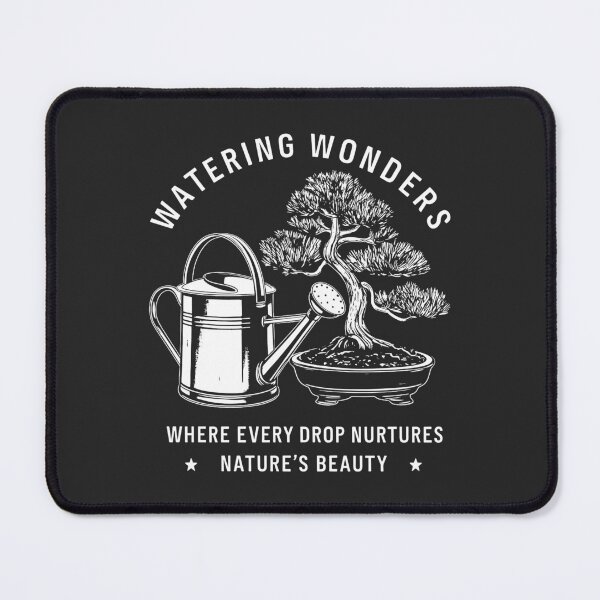 Item preview, WATERING WONDERS: A Grayscale Tribute to Nature's Beauty, One Drop at a Time designed and sold by SplashTastic.