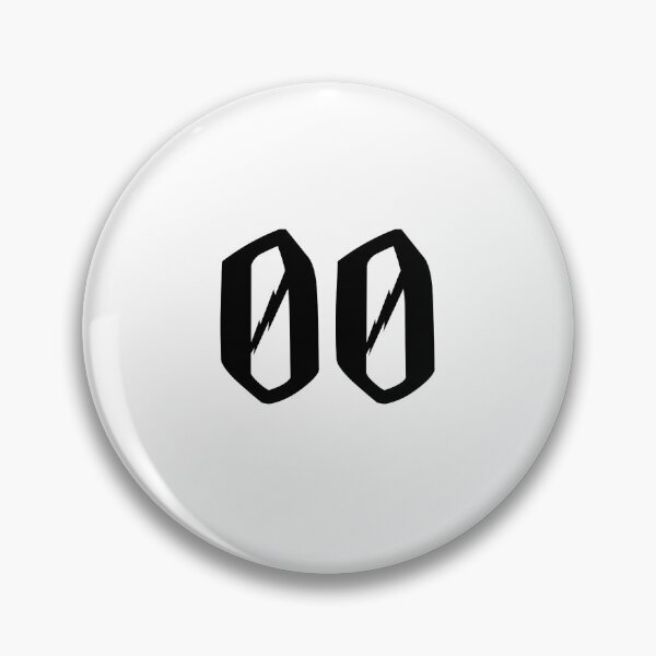 Item preview, 00, zero, black, Harry P designed and sold by Numbers-Art.