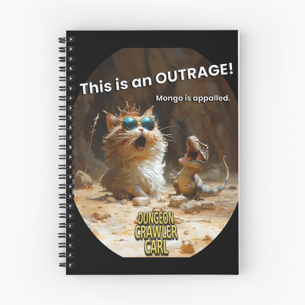 Item preview, Dungeon Crawler Carl - This is an OUTRAGE! designed and sold by AbsurdiaLabs.