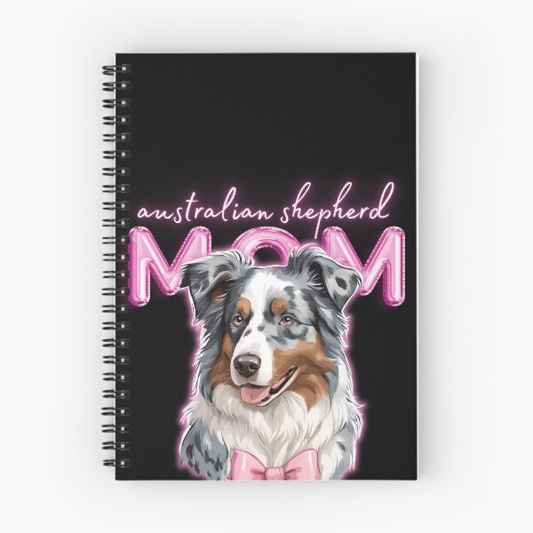 Item preview, Pink Dog Mom Australian Shepherd Shepherd Dog with Pink Bow  designed and sold by GoodyPaws.
