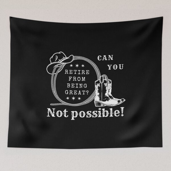 Item preview, Retire from being great? Not Possible – Retirement Quote designed and sold by wejollydigitals.