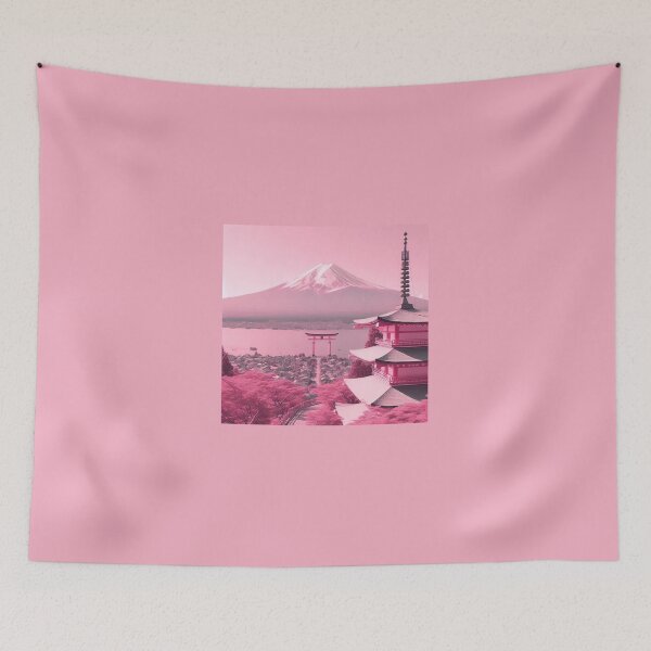 Item preview, pink fuji vibes designed and sold by cass-mddn.