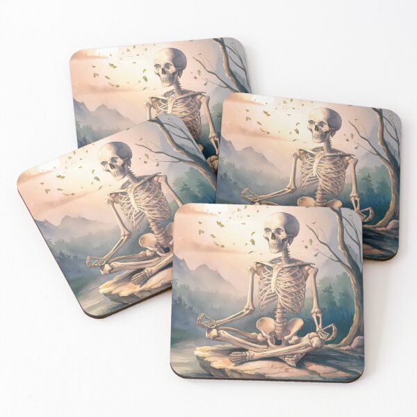 Item preview, last meditating skeleton designed and sold by ururuty.