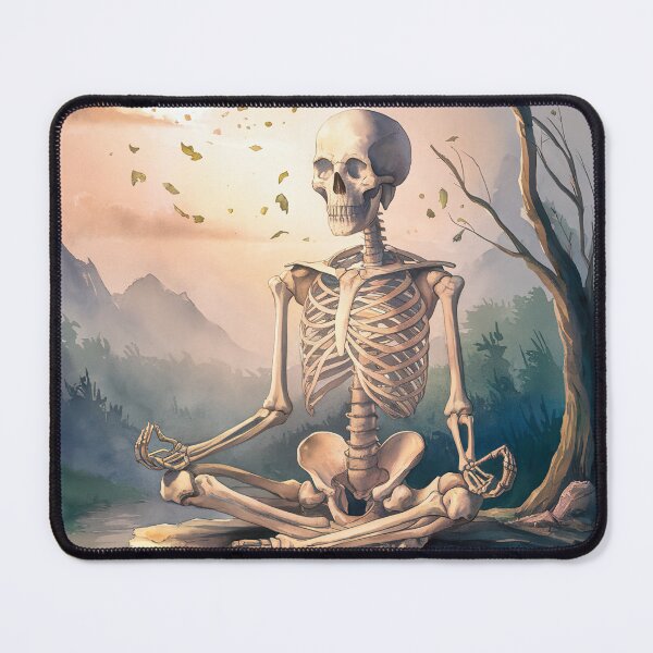 Item preview, last meditating skeleton designed and sold by ururuty.