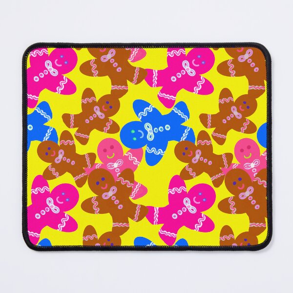 Item preview, Colorful Christmas Cookies Yellow Background / Repeating Pattern designed and sold by Victoria Rose.