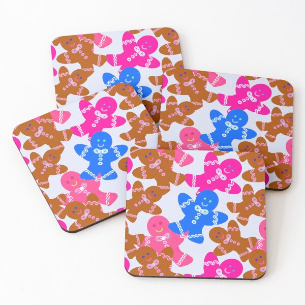 Item preview,  Colorful Christmas Cookies White Background / Repeating Pattern designed and sold by Victoria Rose.