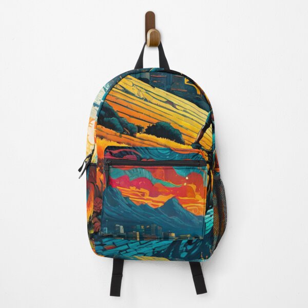 Item preview, Cityscape Majesty: MTB Rider’s Vista designed and sold by GrizzlyCollective.