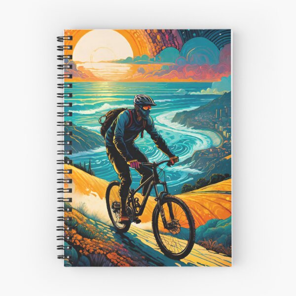 Item preview, Sunset Serenity: MTB Rider’s Escape designed and sold by GrizzlyCollective.