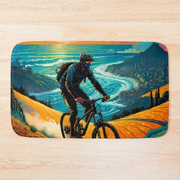 Item preview, Sunset Serenity: MTB Rider’s Escape designed and sold by GrizzlyCollective.