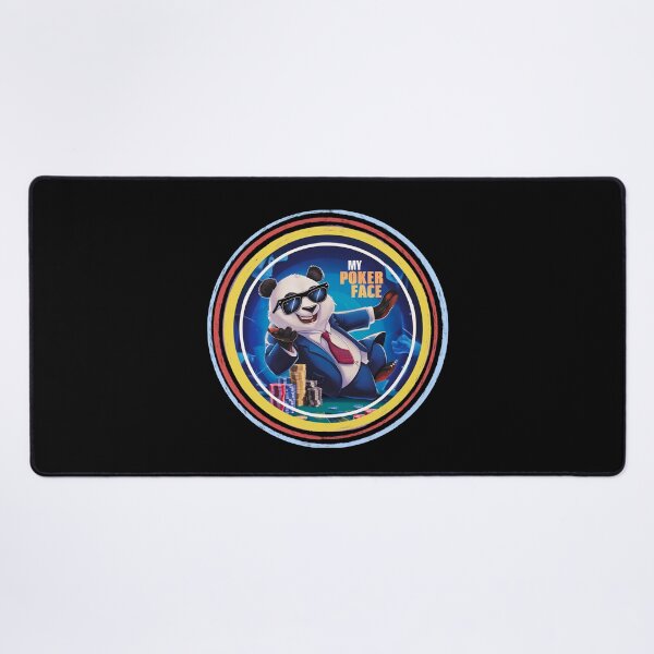 Item preview, Casino Gambling Panda with Poker Face designed and sold by SloganExpress.