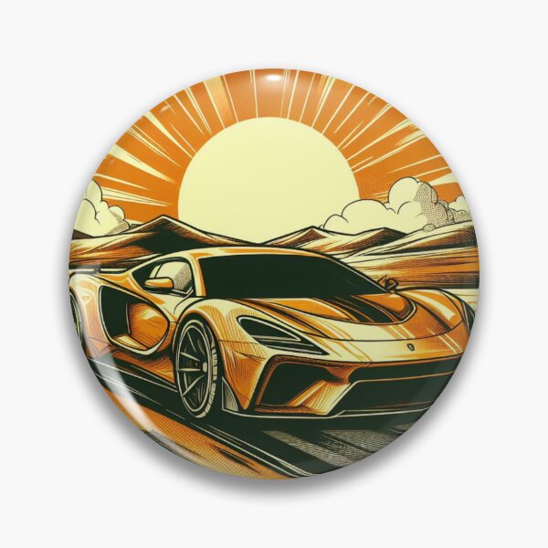 Item preview, modern car vintage style designed and sold by UniqTshirts.