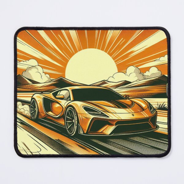 Item preview, modern car vintage style designed and sold by UniqTshirts.
