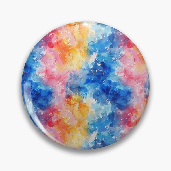 Item preview, Rainbow Watercolour Abstract Design designed and sold by NikkofTime.