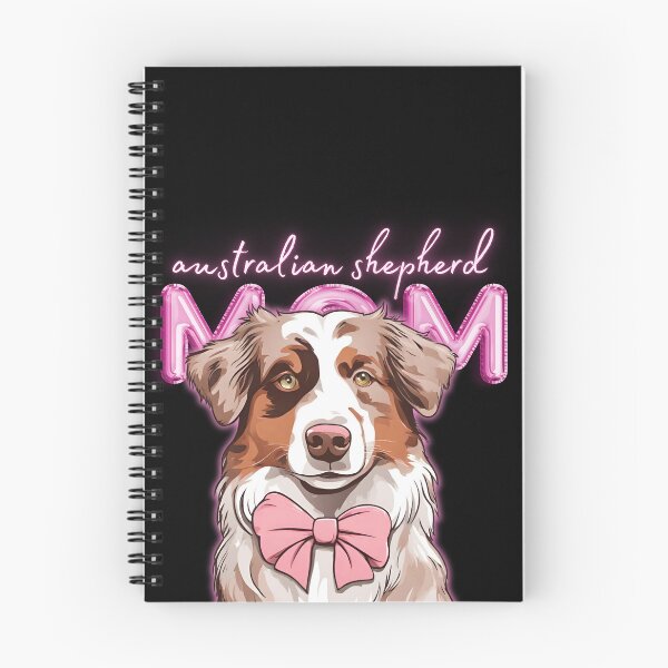 Item preview,  Pink Dog Mom Australian Shepherd Shepherd Dog with Pink Bow  designed and sold by GoodyPaws.