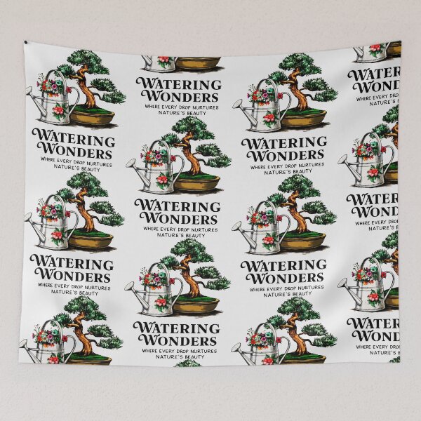 Item preview, WATERING WONDERS: Nurturing Nature's Beauty with Every Drop designed and sold by SplashTastic.