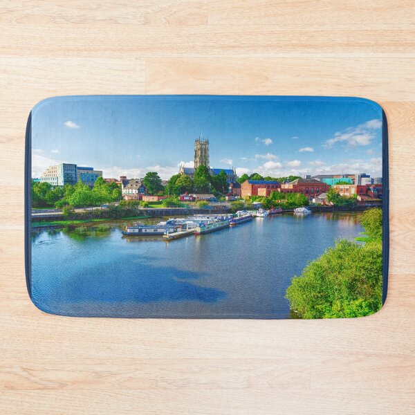 Item preview, Doncaster Minster across River Don designed and sold by Alisonchambers2.