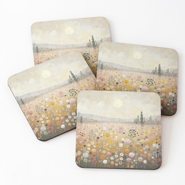 Item preview, Klimt Field of Flowers designed and sold by maniacfitness.