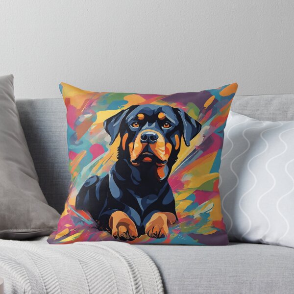 Artikelvorschau, Abstrakter Rottweiler entworfen und verkauft von Yulacreative.