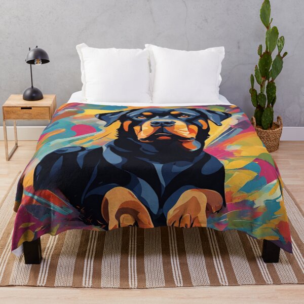 Item preview, Abstract Rottweiler designed and sold by Yulacreative.