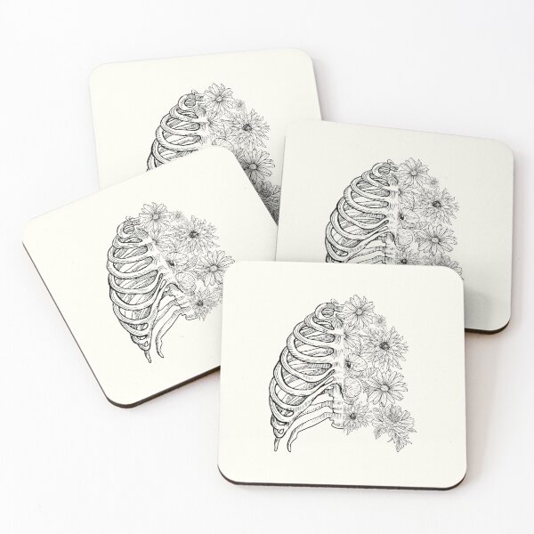 Item preview, Floral Ribcage designed and sold by PeachyLitchi.