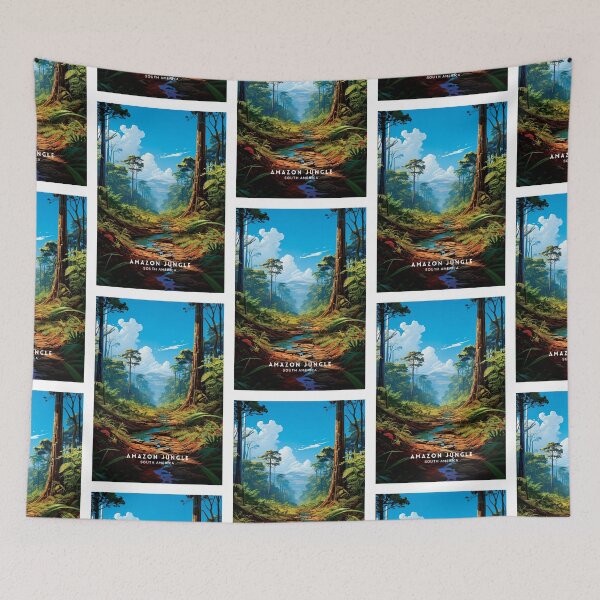 Item preview, Amazon Jungle: Nature's Untamed Wonderland designed and sold by NeuralVibe.