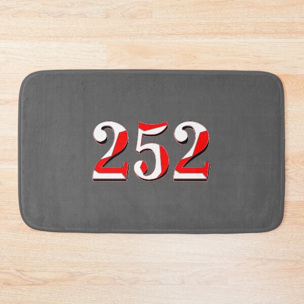 Item preview, number two hundred and  fifty two digit 252 order sequence team member age designed and sold by 4rpixs.